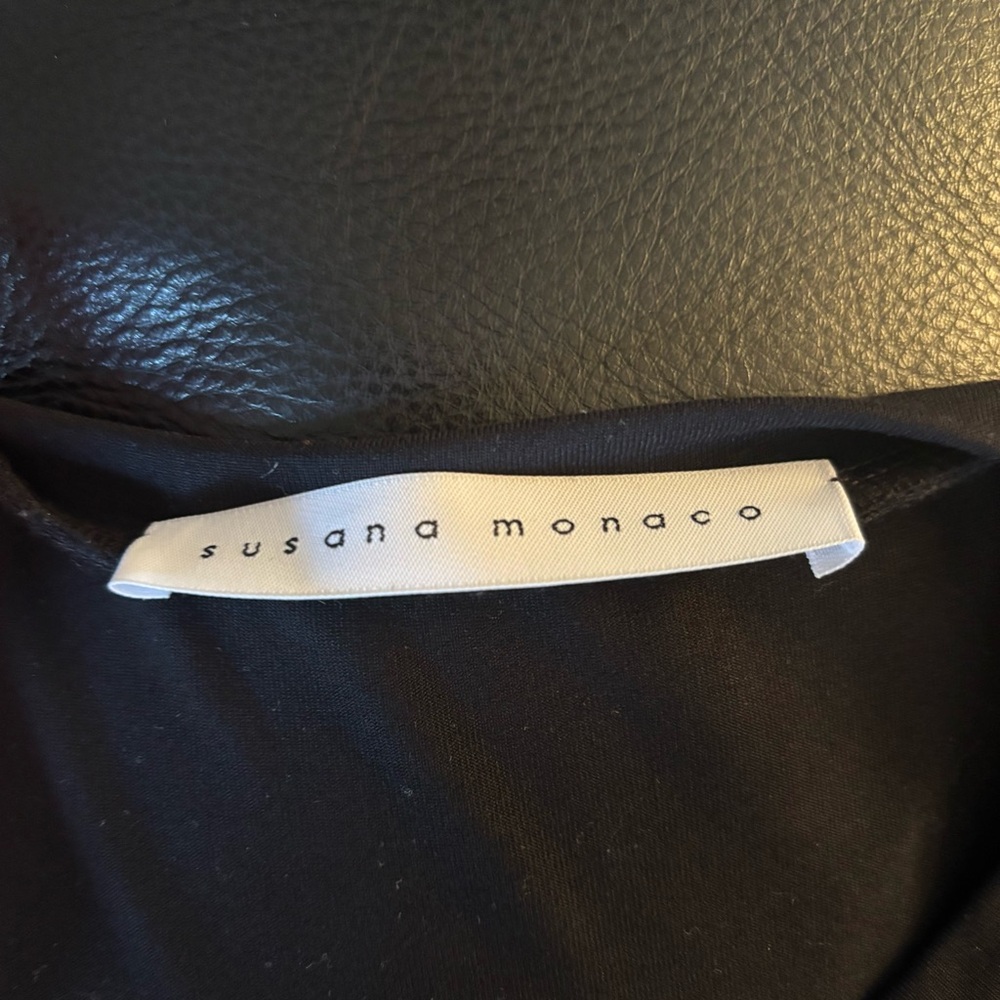 Susana Monaco Black Maxi Dress - Picture 5 of 5